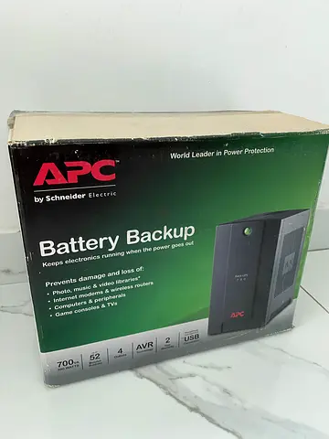 APC Back-UPS 700VA / 390W (Model BX700UI) – Power Protection & Battery Backup