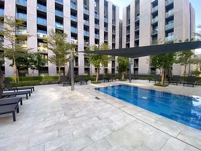1BR Apartment for Sale in Aljada Furnished & Converted to 2 Bedrooms AED 1.08M