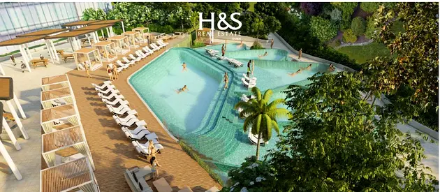 Waterfront Living | Skyline View | 1BHK layout
