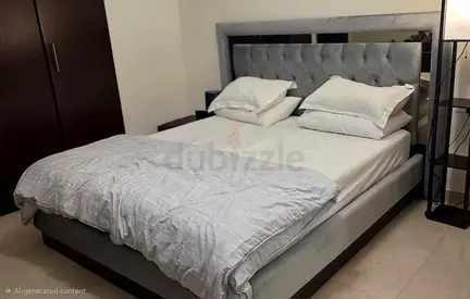 Elegant Bedroom (Hydraulic King Size Bed + Dresser & Mirror)