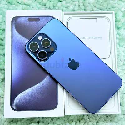 IPHONE 15 PRO MAX 512GB STORAGE BLUE TITANIUM