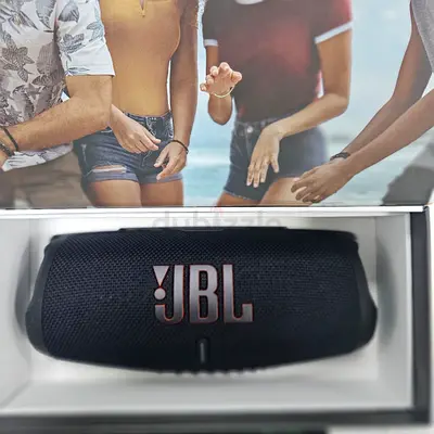 JBL CHARGE 5 PORTABLE SPEAKER (JBLCHARGE5BLKAM) BLACK