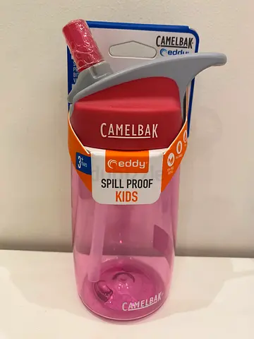 Camelback Eddy Spill Proof Kids Water Bottle - Pink