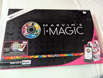 Marvin's Magic iMagic Interactive Box of Tricks, designed to blend physical props with smart devices