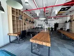 Fully Furnished Office | Canal & Burj Khalifa View | Park Lane Tower, Business Bay