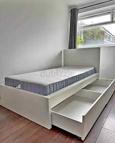 Ikea Single Bed with mattress available in perfect condition