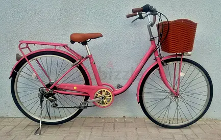 Gorgeous High Quality Cruiser Bike 6 speed Shimano Dynamo operated Led light Size 26 Perfect Conditi
