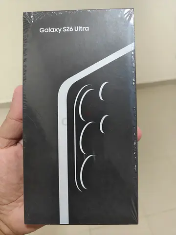 Galaxy S26 Ultra Dual SIM Black 12GB RAM 256GB 5G - International Version (Sealed Pack)