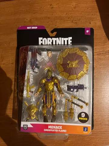 Fortnite Menace (Undefeated Flame) 9-piece Action Figure - New in Pack