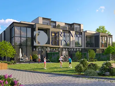 فيلا من 4 غرف نوم مواجهة للحديقة | مدن الرنيم 6 | تصميمات داخلية مفروشة