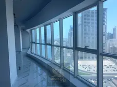 Annual commercial office for rent in Al Majaz 2 at Business Tower on Al Majaz Lake Corniche 1800 sq