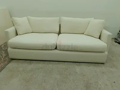 Crate and barrel 3 seater sofa for sale