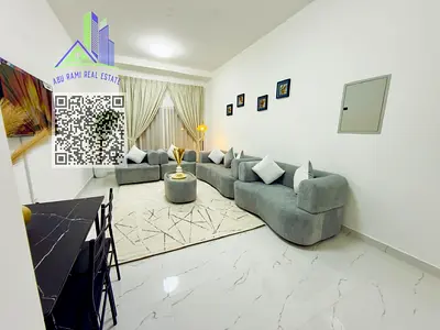 غرفه وصاله -ايجار شهري -مفروش vip -اول ساكن-باركن خاص*موقع مميز النعيميه1 بجوار فندق العين
