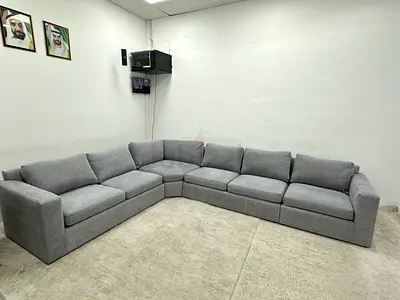 Looks great condition crate&barrel corner sofa