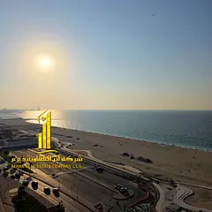 Beautiful three-bedroom duplex apartment with a living room in Ajman - Corniche - Residence Towers,