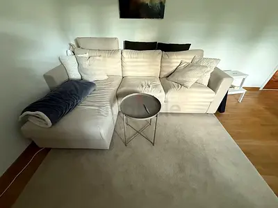Hallarp beige Sofa bed beige