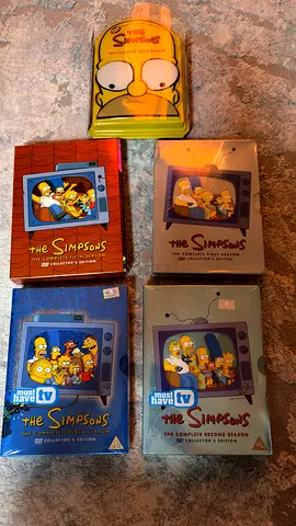 Rare The Simpsons DVD Collector’s Box Set (Price Negotiable)