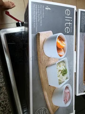 Ceramic snack dishes