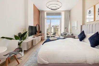 Fully Furnished Studio | Pool & Park View | Interior Designed | Chiller Free