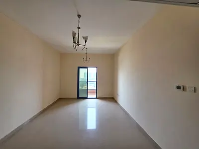 Beautiful studio with parking in Al Nuaimiya Tower C, balcony and Sheikh Khalifa Street view, central air conditioning, 23,000