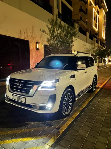 Nissan Patrol LE Titanium 2020 | GCC Specs | Not Driven Off-Road | Agency Serviced | Great Condition