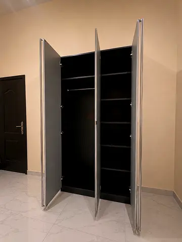 IKEA modren closet full glass