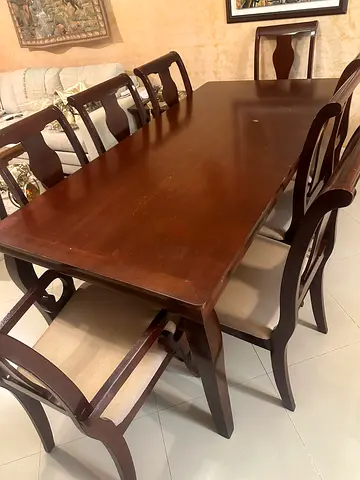 8 seater dining table