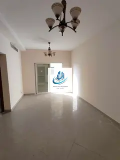 Spacious 1bhk two bathroom and balcony and parking free available at dubai border!