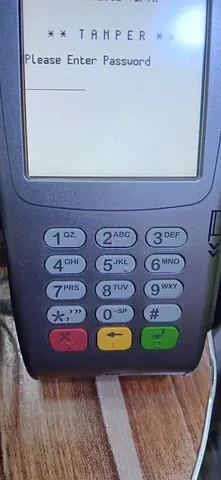 Used card terminals and receipt printers - FOR SPARE PARTS ONLY