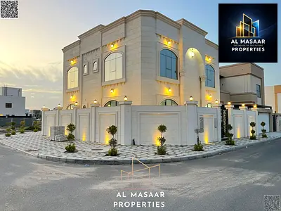 Own your dream home in Al-Aliya | A luxurious villa with an elegant design, including electricity,