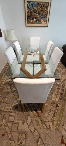 6 Upholstered Chairs - Excellent Condition