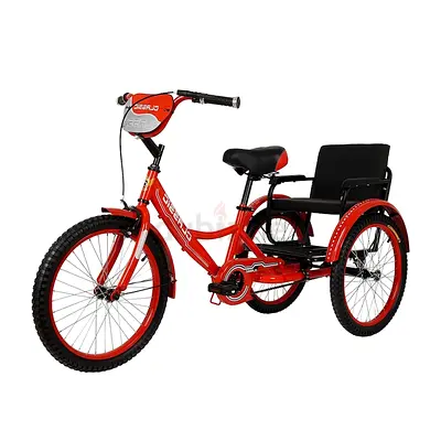 Childrens Tricycle With Padded kids Back Seat size 16