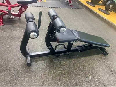 Technogym Decline/Hyperextension Bench for Core and Back Training