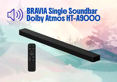 BRAVIA Theatre Bar 9 Flagship Single Soundbar Sound Dolby Atmos HT-A9000 - Free Delivery - Warranty