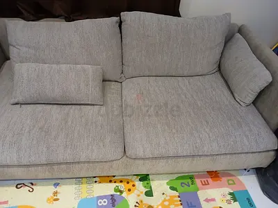 2 Seater IKEA comfortable Sofa with Cushions