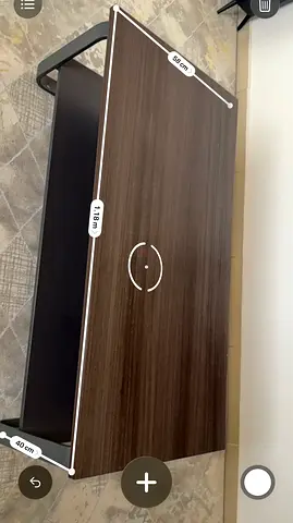Wooden Study/Computer Table - Dark Brown, Compact