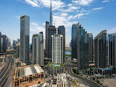 Burj Khalifa View | High Floor | Vacant Now