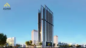 High-Rise 1BR Apartment | Jade Tower Majan | Skyline & Pool Views