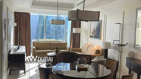 Burj View | Luxury Furnished | Downtown Living