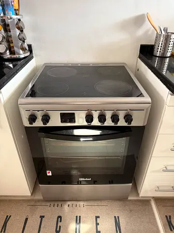 Nobel Electric Cooker & Oven – 4 Ceramic Hobs