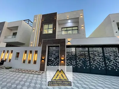 مفروشة بالكامل | 5 غرف ماستر | جيم مجهز | شامل الكهرباء والماء والتكييف | أرض 3,014 قدم² | بناء 3,300 قدم²