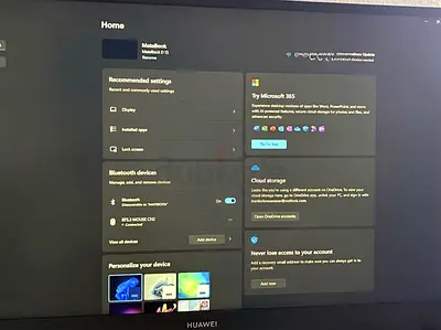 Huawei Matebook Intel i5 (Gen 11)