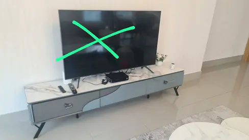 Marble Top Tv Unit