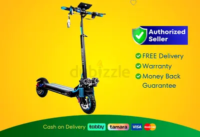 Wind Horse Electric Scooter 1200W 25-40KM Range 50KM Speed, H5 | Brand New | Warranty | FREE Deliv