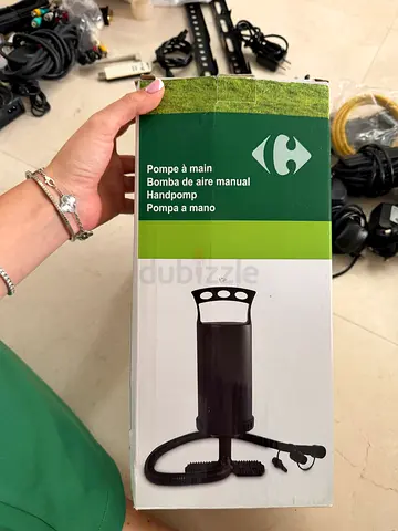Manual Hand Air Pump (New in Box) - For Inflatable Sports Gear