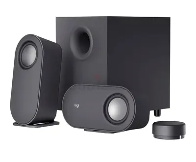 Logitech Z407 Bluetooth Computer Speakers with Subwoofer and Wireless Control, Immersive Sound