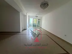 Sea view with balcony and parking, two-bedroom apartment with a larg and modern finishing for annual