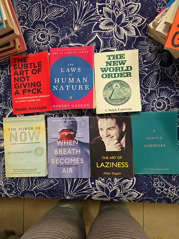 Non fiction self help books