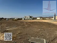 For sale in Ajman, private residential land in Masfout 8, area 4305 sq m, permit for G+1, asking pri