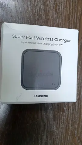 SAMSUNG 15W SUPER FAST WIRELESS CHARGER (EP-P2400CDEWMT) BLACK